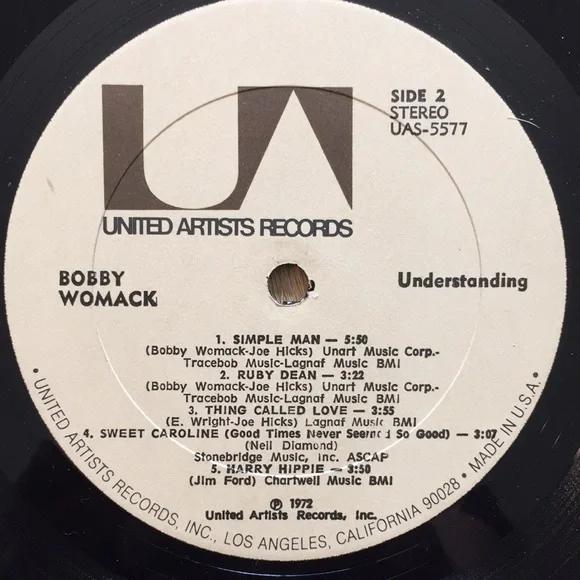 Bobby Womack - “Understanding” Vinyl LP - Picture 5 of 5
